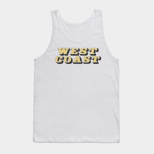 West Coast /// 90s Hip Hop Fan Design Tank Top